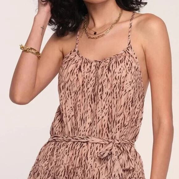 HEARTLOOM Women's Animal Print Alli Buff Dress Sz Large - Picture 3 of 9